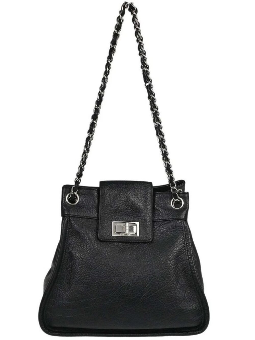 Chanel Black Deerskin